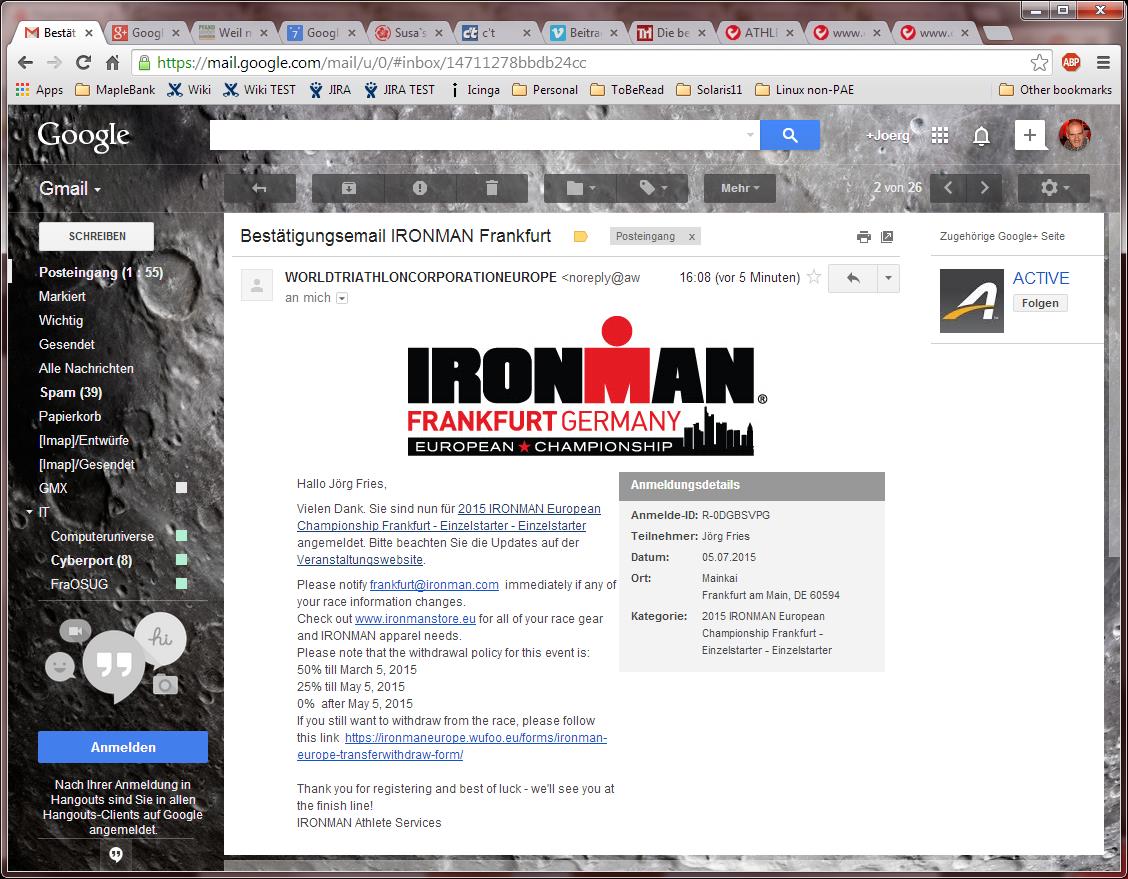 Confirmation Email